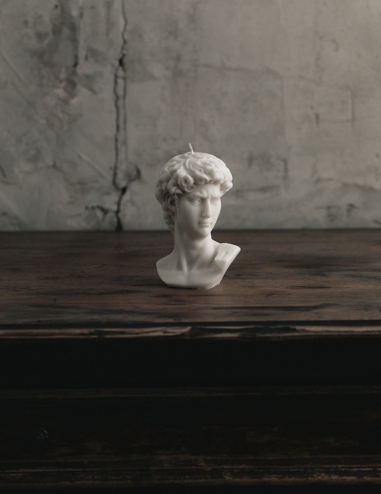 David Bust Candle