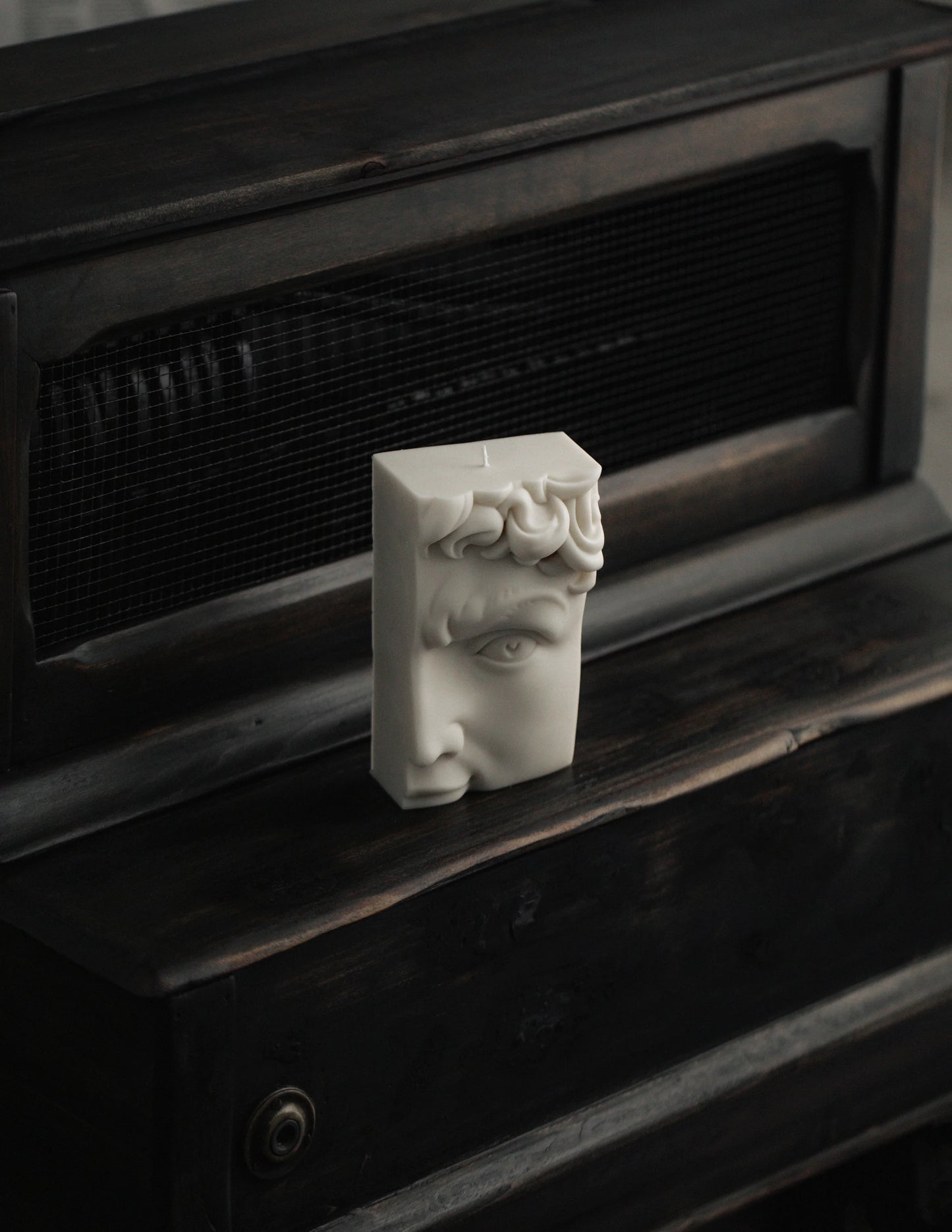 David's Half Face Candle