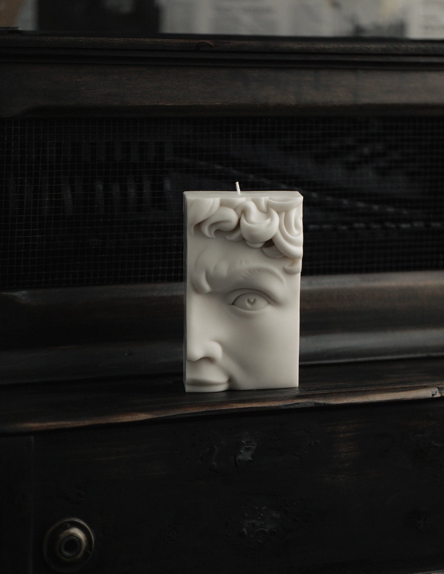 David's Half Face Candle