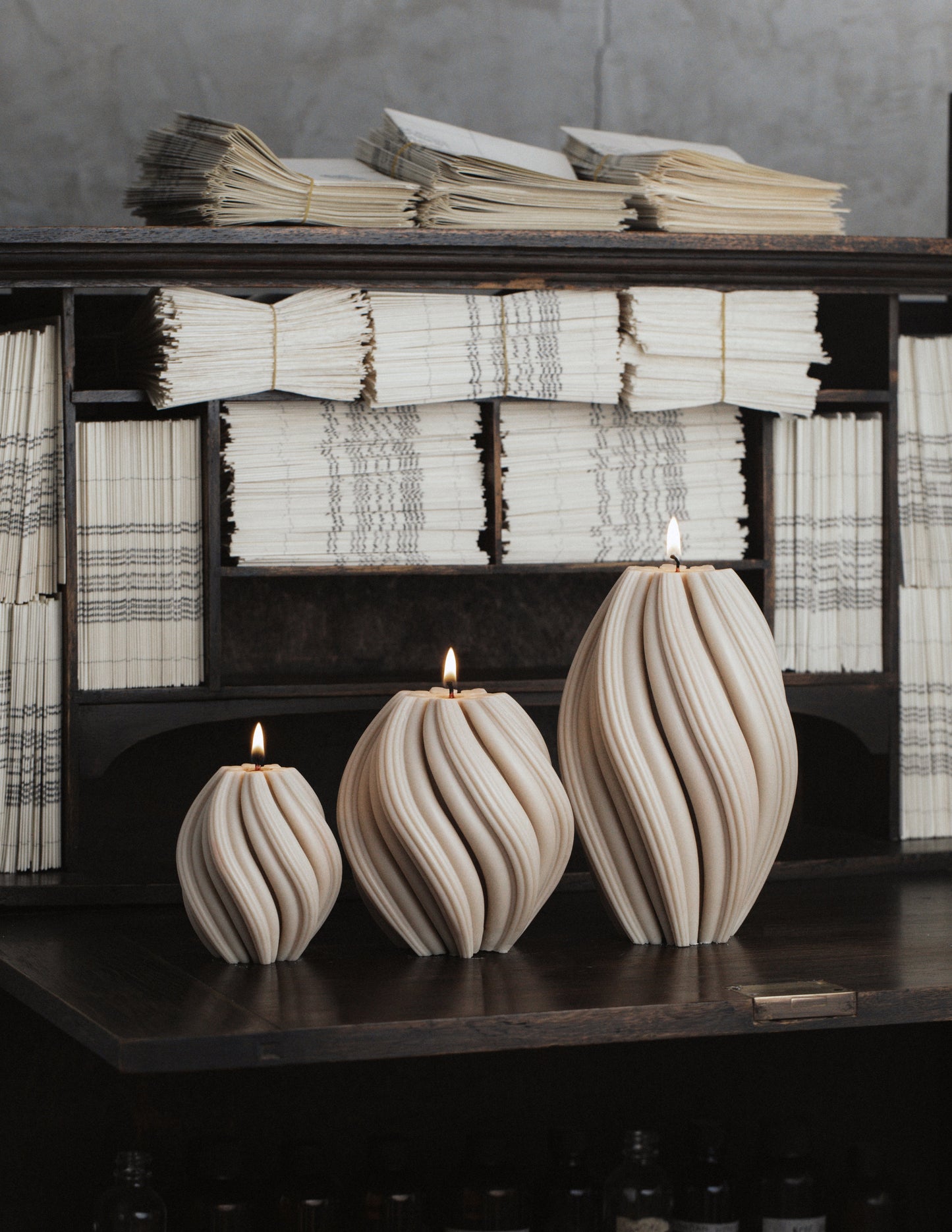 Swirl Candle
